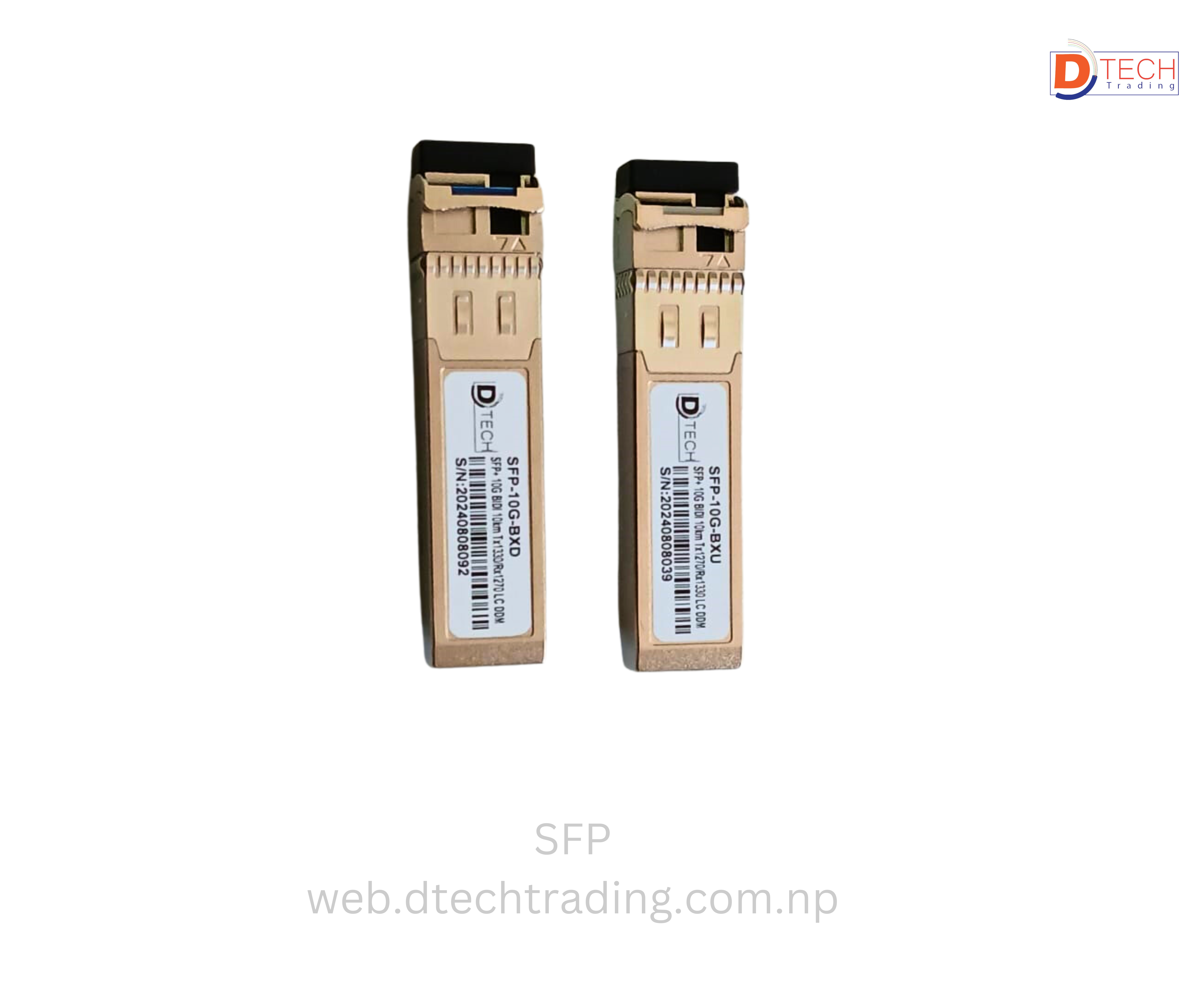 SFP 10G, BIDI TX1270nm/RX1330nm, 10KM, LC DDM